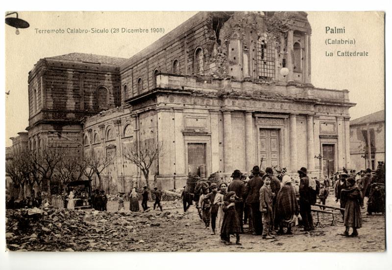 A2P28-a_1.jpg - Terremoto Clabro - Siculo (28 Dicembre 1908) - Palmi (Calabria) La Cattedrale