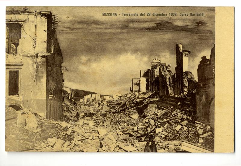 A3P11-c_1.jpg - Messina - Terremoto del 28 dicembre 1908. Corso Garibaldi