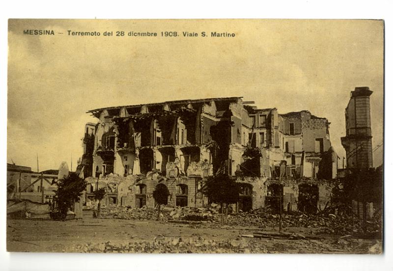 A3P12-c.jpg - Messina - Terremoto del 28 dicembre 1908. Viale S. Martino