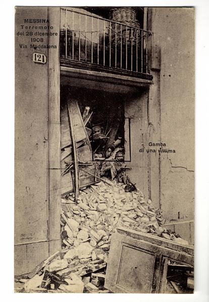 A3P29-e_1.jpg - MESSINA - Terremoto del 28 dicembre 1908 - Via Maddalena