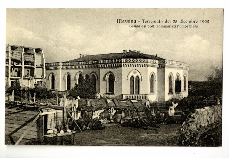 A3P32-d_1.jpg - Messina - Terremoto del 28 dicembre 1908. Casina del Prof. Cammarieri l'unica illesa