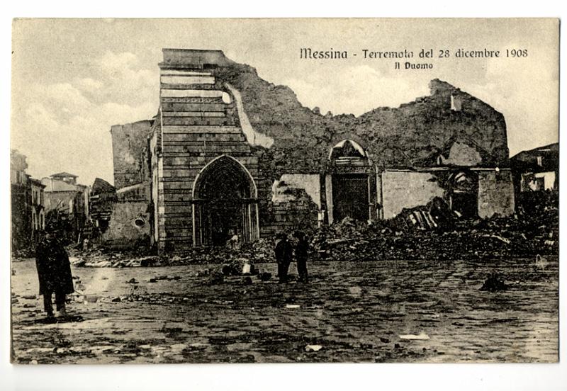 A3P32-f_1.jpg - Messina - Terremoto del 28 dicembre 1908. Il Duomo