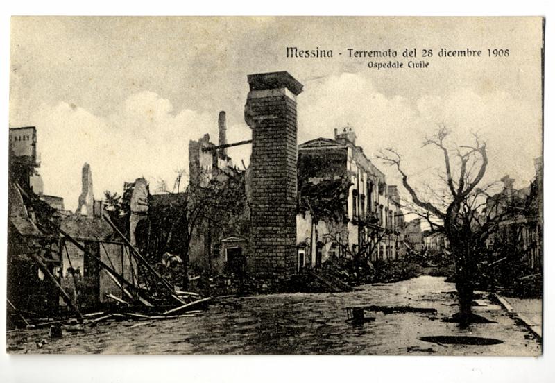 A3P33-e_1.jpg - Messina - Terremoto del 28 dicembre 1908. Ospedale Civile