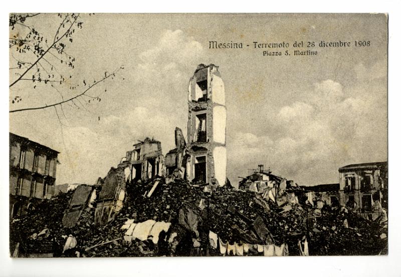 A3P34-d_1.jpg - Messina - Terremoto del 28 dicembre 1908. Piazza S.Martino