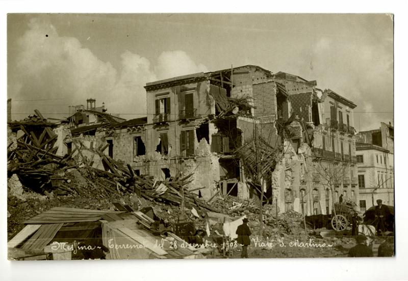 A3P37-b_1.jpg - Messina - Terremoto del 28 dicembre 1908. Viale S. Martino