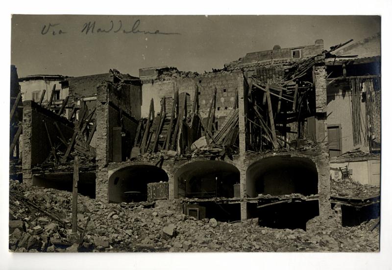 A3P51-b_1.jpg - Messina - Terremoto del 28 dicembre 1908. Via Maddalena