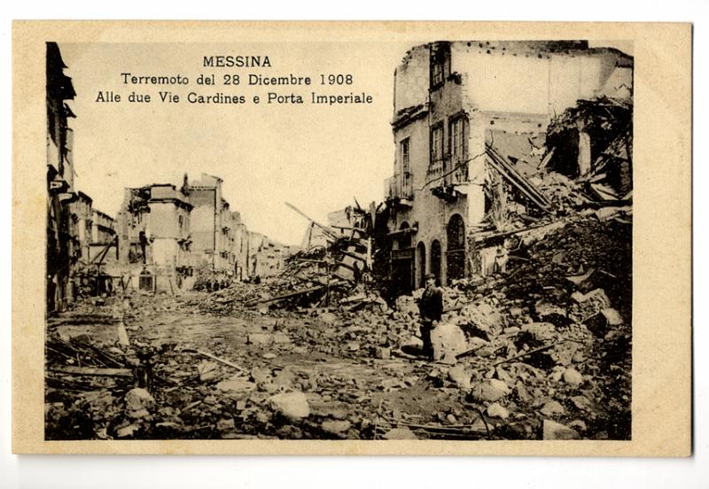 A3P7-c_1.jpg - Messina - Terremoto del 28 Dicembre 1908. Alle due Vie Cardines e Porta Imperiale