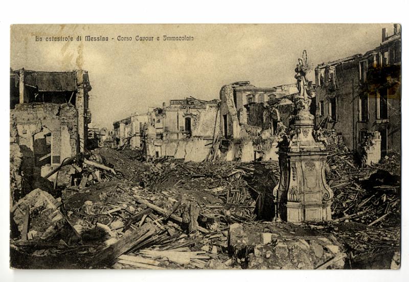 A3P7-f_1.jpg - La catastrofe di Messina - Corso Cavour e Immacolata