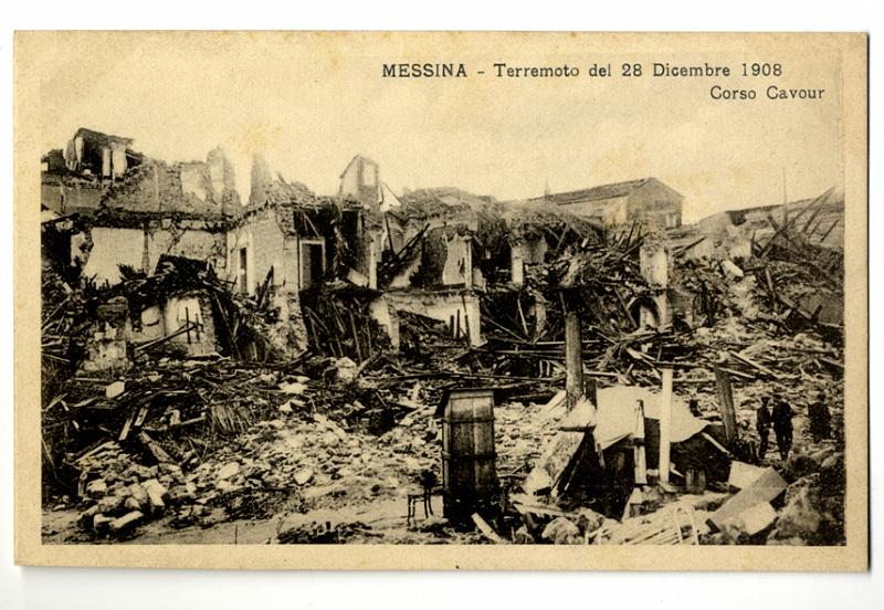 A3P8-b_1.jpg - Messina - Terremoto del 28 Dicembre 1908. Corso Cavour