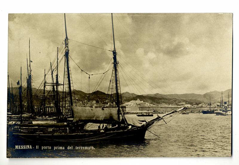 A3P3-b_1.jpg - Messina - Il porto prima del terremoto.